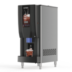 OUTBID Nugget Ice Maker Countertop, 250Lbs per Day Commercial Nugget Ice Machine, 4-5 Minute Ice, 3-in-1 Ice/Water/Mix Mode, Self-Cleaning Auto Drain, Stainless Steel for Bar Restaurant Home Kitchen