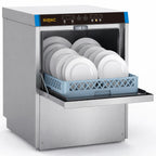 RIOXC Commercial Dishwasher, High-Temp Undercounter Dishwasher, 40 Racks/Hr, 208-240V, Stainless Steel, NSF & ETL Certified for Restaurant, Bar & Café